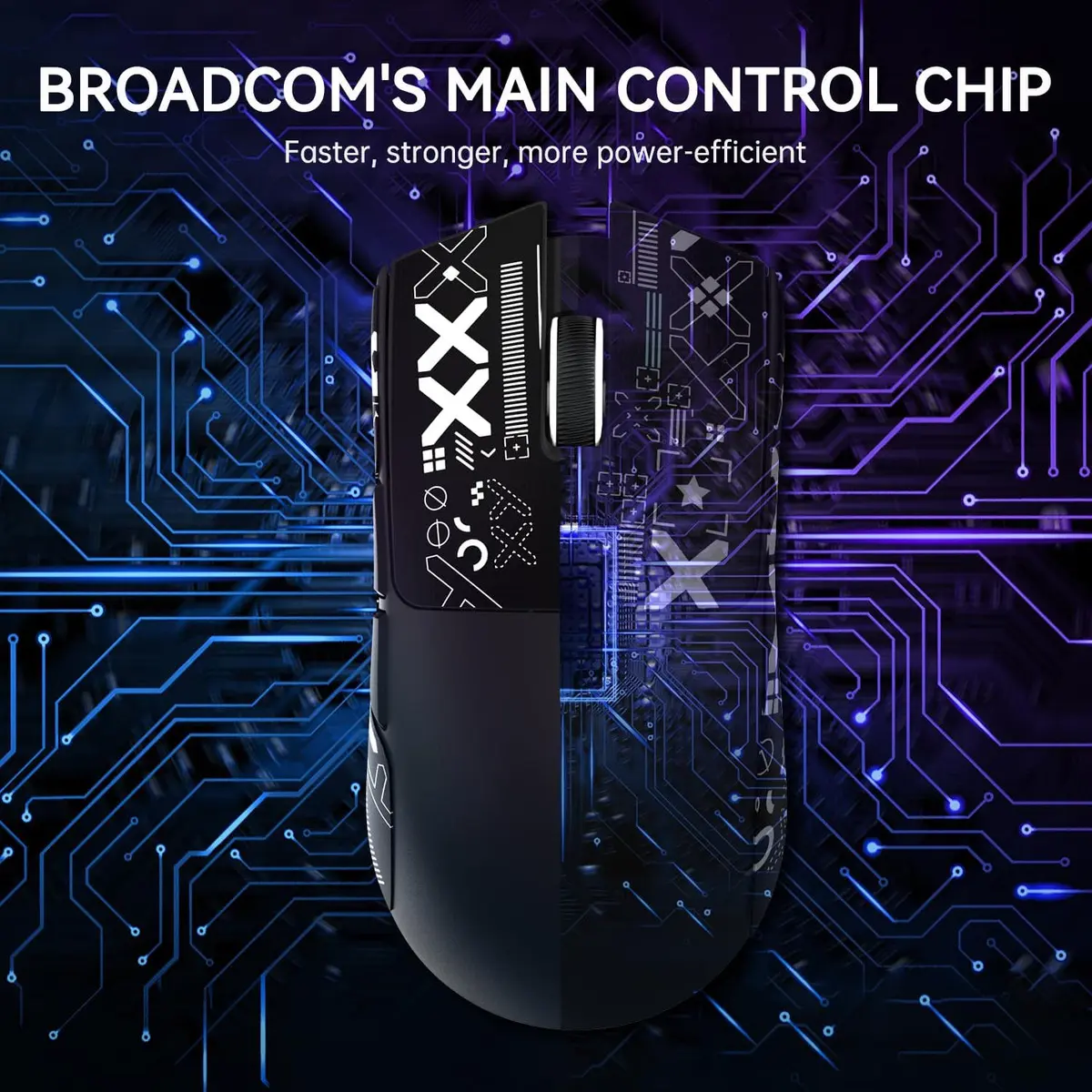 Mouse Gamer X11 Attack Shark Tri Mode 22000 dpi Paw3311 Dock - Imagen 3