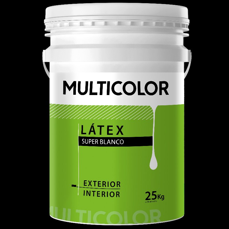 Pintura Latex multicolor 25 kilos