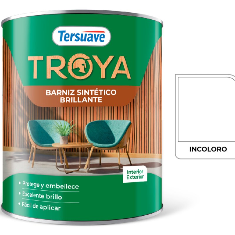 Pintura BARNIZ 1 LTS SINTÉTICO TERSUAVE