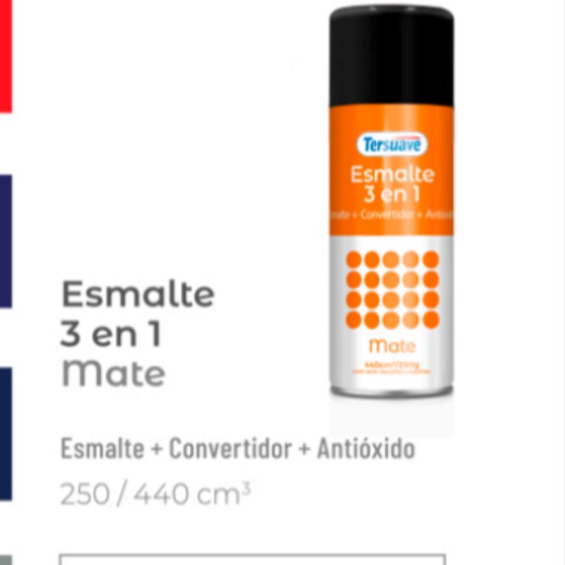 Pintura sintética aerosol mate 440cc